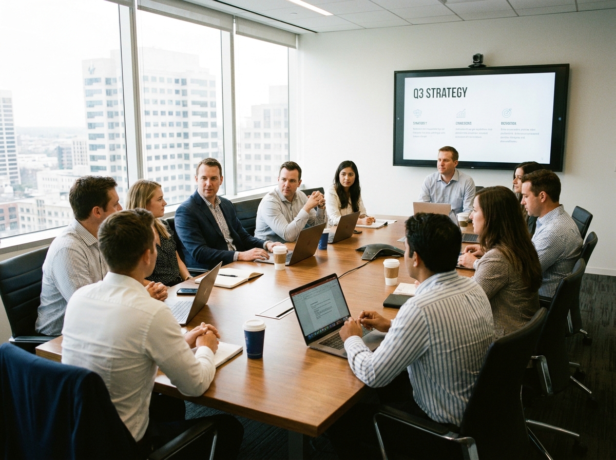 Executive workspace and corporate planning